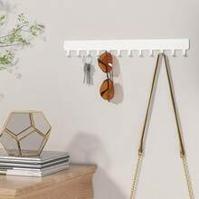 2pcs Wall Mounted Jewelry Organizer, Suitable For Storing And Displaying Women's Jewelry, Necklaces, Rings, Earrings, Bracelets And Accessories - Multicolor - View 9