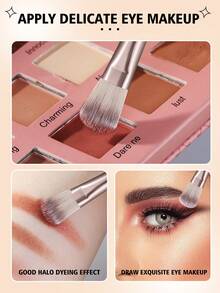 36件套化妆工具套装包含：25支化妆刷套装+2个化妆海绵+4个三角粉扑+4个迷你化妆海绵+1个收纳盒 - 彩色 - 查看 8