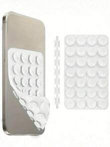 1 miếng dán silicon hai mặt giữ điện thoại, giá đỡ điện thoại hút chân không, tay cầm điện thoại dính tiện dụng để chụp ảnh tự sướng và quay video, giá đỡ ngón tay, giá treo tường, giá đỡ ô tô, sử dụng tại nhà, văn phòng, phòng tắm, nhà bếp, dễ lau chùi, không để lại dấu vết, cảm giác mềm mại, phụ kiện điện thoại có thể tái sử dụng. - Nhiều màu-2 - Xem 9
