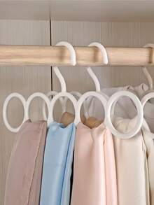 Bộ 2/1 móc treo khăn quàng cổ 5 móc - Móc treo khăn quàng cổ bằng nhựa đa năng, lý tưởng để tiết kiệm không gian trong tủ quần áo, kích thước 12,79" x 6,1", tuyệt vời cho các bữa tiệc tiết lộ giới tính, sinh nhật, đám cưới và các ngày lễ, món quà hoàn hảo cho đồng nghiệp, bạn bè và gia đình, lý tưởng cho việc sắp xếp đồ đạc khi bắt đầu năm học mới và trong kỳ nghỉ, nâng cấp phong cách tủ quần áo của bạn với phụ kiện thời trang và thiết thực này để cất giữ khăn quàng cổ và cà vạt một cách gọn gàng. - Nhiều màu - Xem 15