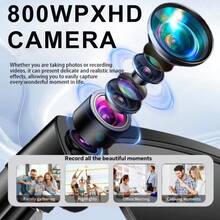 2026款超级AI智能眼镜，配备800万像素高清摄像头、语音助手、实时翻译、无线音乐、智能通话功能，以及可为眼镜和手机同时充电的充电盒，男女皆宜。 - 查看 2