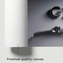 1 Tranh áp phích không khung, "Hãy phó thác mọi sự cho Chúa, rồi ngủ ngon giấc", tranh canvas trang trí tường, món quà lý tưởng cho phòng ngủ, phòng khách, đầu giường, sinh nhật, tốt nghiệp. - Nhiều màu - Xem 6