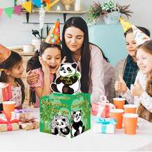 Giant Panda-Themed Cash Box Happy Birthday Card And 50 Transparent Bags Surprise Cash Box Cash Box Is Suitable For Birthday Celebration Events Party Box - View 8