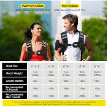 Adjustable Weight Vest Heavy Duty Weight Training Vest For Workouts Running Gym And Strength Training Core Strength And Bone Health Fitness Gear (Unisex) Weight Loss And Slimming Equipment Fitness Workout Gym Equipment Home Exercise - Multicolor - View 6
