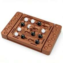 Orbital Logic Strategy Board Game,Develops Logic And Strategy Skills, Interactive Gameplay For Double Players,With ABS Material Construction, Educational Strategy Board Gamefor 3+ Years Old Kids - 彩色 - 查看 8