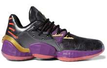 Adidas Harden Vol. 4 Gca 'Five Generals' Black Purple - Black Purple - View 2