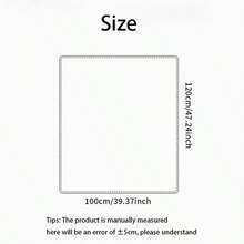Yue Ye 1pc Baby Cartoon Print Lightweight Breathable Multifunctional Swaddle Blanket, Can Also Be Used As Bath Towel, Thin Summer Version, Suitable For Home & Outdoor Use - White - View 9