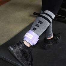 1pc Fitness Ankle Strap For Leg & Butt Training - With Elastic Band & Loop For Cable Machines,  Fitness Ankle Straps Adjustable Foot Support Padded Cuffs Ankle Weight Leg Training Brace Yoga Sport Tool Unisex, Gym - Nhiều màu - Xem 6