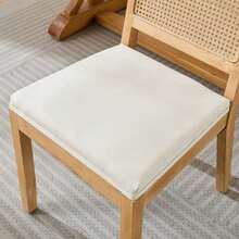 Dining Chairs - Beige + Linen + Foam-1 - View 11