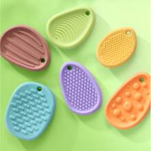 New Multicolor Erasers, Stress Relief Erasers, Dedicated Pencil Erasers, Clean Debris, Student Stress Relief Pencil Erasers, Comfortable Rubber Feel, Easy To Wipe, Fit Fingers, Strong Toughness, Not Easy To Break, Rounded Edges, 6 Color Options. - Multiple - View 3
