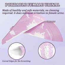 5/10/30pcs Disposable Female Standing Urinal Cup For Pregnant Women, Outdoor Travel Standing Urinal Funnel - Multicolor - View 8