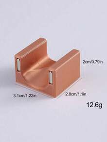 1pc Automatic Cat Eye Magnet Tool, Super Strong Cat Eye Magnet, French Wide Edge Side Light Cat Eye Magnet, Suitable For Nail Salons And DIY Nail Art Tools - Multicolor - View 4