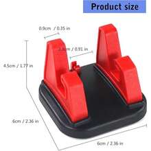 Giá đỡ điện thoại trên ô tô bằng silicon xoay 360°, giá đỡ GPS trên bảng điều khiển, giá đỡ điện thoại ô tô ổn định, chất liệu nhựa đa năng. - Nhiều màu - Xem 10