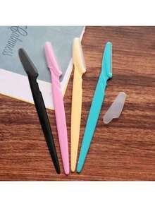 30 Disposable Stainless Steel Eyebrow Razors For Women And Men, Sharp Eyebrow Razors, Hair Removal Razors, Eyebrow Shaping Tools. - Multicolor - View 6