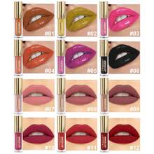 12-Piece Liquid Lipstick Set And 12/24-Piece Professional Lip Liner Combination, Matte Silky Lip Makeup Set, Suitable For Creating A Well-Defined Lip Effect, Long-Lasting Waterproof, Non-Stick Cup Lip Color, Women's Gift Set, Butterfly Shiny Shell, Is The Perfect Gift Choice For Christmas. Easter Gift - 新多色 - 查看 4