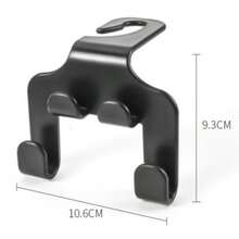 Car Seat Headrest Hooks, Car Seat Bag Hooks, Car Seat Hanger Hooks - 4-In-1 Car Back Seat Headrest Hook Organizer, Universal Car Seat Hooks For Purses, Handbags, Clothes, Coats, Water Bottles, Etc., Perfect Match With Car Interior Accessories - Multicolor - View 3