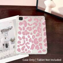 1pc Pink Leopard Print Aesthetic Protective Case, Compatible With Ipad Air 6/5/4, 10-Inch (10.9-Inch), Pro 2024/M3/A16 2025, High-Quality Protective Shell For Work, Travel And Home Use, Compatible With Samsung Galaxy Tab A8/A9+/S6 Lite/S7/S9 FE+/S10+, Compatible With Xiaomi Pad 5/5 Pro/6/6 Pro/7/7 Pro/33S Pro - Multicolor - View 6