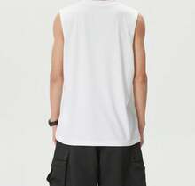 Nike Áo tank top nam JORDAN không tay kiểu dáng thường ngày - trắng - Xem 3