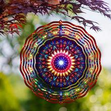 10-Inch Outdoor Wind Chime, Metal Material With 360° Rotating Hook, Top Choice For Spring/Summer Patio/Balcony Decor, No Battery Required, Highly Sculptural Dynamic Effect, Suitable As Gift For Design-Conscious - A - View 1