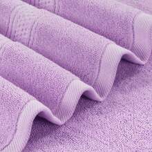 Utopia Towels 4 Pack Premium Bath Towels Set, 27 By 54 Inches, 100% Ring Spun Cotton 600GSM, Lightweight And Highly Absorbent Quick Drying Towels, Perfect For Daily Use - 薰衣草 - 查看 2
