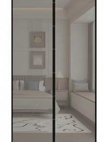 1套磁性纱门，重型自密封免提网帘，防虫，36英寸 x 82英寸 - A - 查看 5