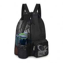 Mochila grande de tela de 40L, adequada para natação, fitness e equipamentos esportivos - Multicolorido - Visão 16