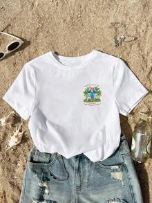 Women T-Shirts - White - View 2