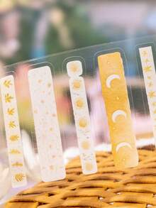 1卷PET材质模切和纸胶带，春季系列，适用于礼品、办公、家居、标记、标签、教室、娱乐玩具、学生计划本、创意复古装饰DIY材料 - 套裝 - 查看 7