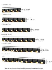 Móc treo quần áo gấp gọn, vô hình, dùng cho phòng tắm, nhà vệ sinh, không cần khoan, màu xám đậm, móc treo tường cho tủ quần áo và lối vào. - Nhiều màu - Xem 2