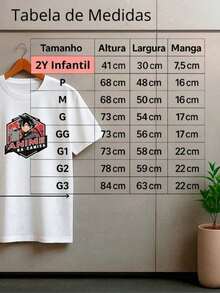 Camiseta Estampada Masculina Pirata ARRRGGHHH Estilosa Básica Casual Street 100% Algodão Promoção - Preto - Visão 2