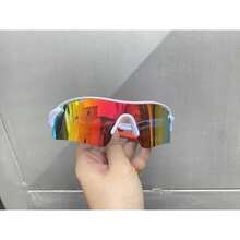 Unisex , Suitable For Use During Sports, With Polarized Lenses. - White/Colored - View 1
