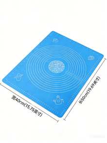 1 tấm thảm nhào bột silicon, thớt cán bánh bao đa năng chống tràn, thảm nhào bột silicon dùng trong gia đình - Nhiều màu - Xem 13