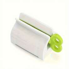 3Pcs Adjustable Manual Toothpaste Squeezer Set, No Electricity Needed, Reduces Waste, Multi-Purpose For Toothpaste, Creams & Ointments, Easy-To-Use Bathroom Organizer With Stylish Design & Durable Structure. Toothpaste Dispenser For Whitening Toothpaste, With Self-Closing Lid, Ideal Bathroom Accessory - A - View 4