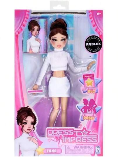Dress To Impress - Muñeca de moda Lana (12 pulgadas de alto, serie 1) [Incluye DLC]