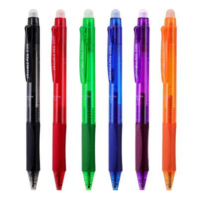 3pcs 0.5mm Press Erasable Gel Pen Sets, Washable Handle Erasable Magic Pen Core, Suitable For Office School Diary Notebook Writing Stationery