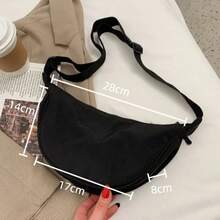 Hasbro 1个卡通女巫狩猎尼龙斜挎包，饺子造型，轻便简约 - 彩色 - 查看 11