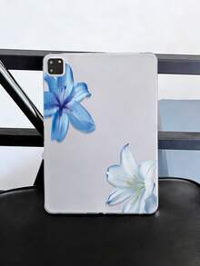 1 chiếc ốp bảo vệ máy tính bảng họa tiết hoa ly xanh trắng tươi mát, chống sốc, thiết kế trang nhã, phù hợp với iPad Pro (M5)/ Air (M3)/ 11" (A16)/ 10.9/10.2/ Air thế hệ thứ 5/Pro 11/thế hệ thứ 10/9.7/Air 2/ (thế hệ thứ 7)/ (thế hệ thứ 8) và Galaxy Tab S6 Lite 10.4". - Trong sáng - Xem 5