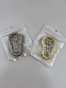 1个金属链轮齿轮玩具，减压焦虑手转飞轮小工具，感官立方体手指旋转自行车链条玩具，机械EDC新奇玩具，成人习惯养成玩具，辅助冥想，改善多动症、注意力缺陷障碍，适合深度思考，可用于派对、办公室、家庭、旅行，是送给朋友、家人、毕业生、生日、周年纪念日、圣诞节、感恩节、复活节、新年、万圣节的理想礼物 - 彩色 - 查看 10