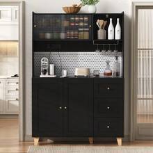 Buffets & Sideboards - Black + MDF - View 4