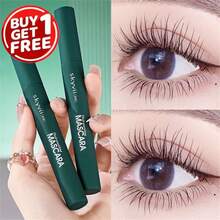 Buy 1 Get 1 Free - Lengthening Mascara, Visibly Enhances Lash Length, Long-Lasting Formula, Waterproof And Smudge-Proof, Intense Black - 2 Black Mascaras - View 2