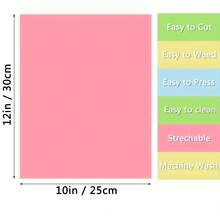 UV Color Changing Vinyl - 4pcs 12" X 10" UV Color Changing Heat Transfer Vinyl Sun Sensitive Iron-On T-Shirt - Light Changes to 4 Colors - View 4