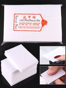 540pcs/Pack Nail Removal Towels & Remover Sheets - Unscented Nail Gel Polish Cleaning Pads, Hard Surface Nail Wipes For Professional & Use - Nail Care Essentials Suitable For Nail Salons, Pedicures, Manicures - White - View 8