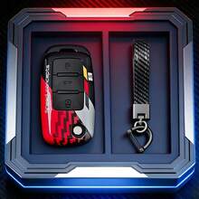 Bộ vỏ chìa khóa xe hơi vẽ graffiti đầy đủ, phù hợp với các dòng xe POLO, Tiguan, Passat B5 B6 B7, Golf, EOS, Scirocco, Jetta MK6, Octavia. - Loại A - Xem 12