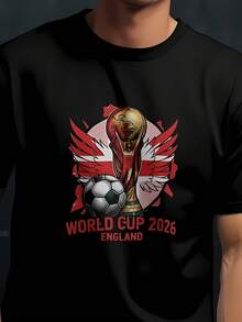 Hot SaleEngland World Cup Red Eagle Trophy Soccer Graphic World Cup Licensed High Quality Pure Printed T Shirt Summer Men T Shirt Suitable For Daily Casual Wear Festival Party Gathering Great Gift Sum Sports Style World Cup Authorized High Qualit Protective Phone Case Cover Summer Clothes Graphic Tees Men - màu đen - Xem 7