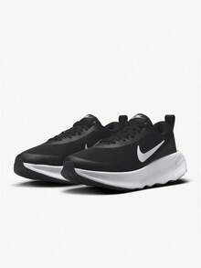 Nike 厚底减震高弹泡沫户外男跑步鞋，新款轻便舒适宽头休闲慢跑鞋，PROMINA 凹槽大底，黑白，百搭运动休闲鞋，通勤推荐 FV5285-002 - 黑與白 - 查看 1