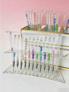 1把可爱日记雕刻刀，高品质闪光多用途刀，适用于剪贴簿、贴纸切割、雕刻、文具、学生用品、包裹开启器 - 單件 - 查看 7