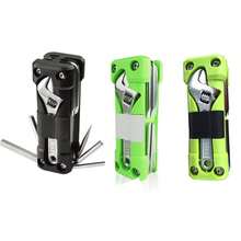 16-In-1 Multi-Function Folding Tool Set - Portable Hex Key And Screwdriver Combination Suitable For Outdoor Camping, Bicycle And Motorcycle Repair - Compact Survival Gear And Emergency Tool - Multicolor - View 3