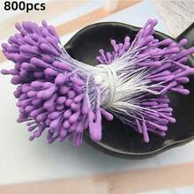 400/800 nhụy hoa nhân tạo, nhụy hoa giả ngọc trai, đồ trang trí nhà cửa tự làm, thích hợp cho cắm hoa cưới, trang trí nhà cửa thủ công, Lễ Phục Sinh, Ngày của Mẹ, Ngày của Cha và các dịp khác. - trắng - Xem 18