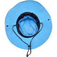 Women's Embroidered Ponytail Hole Sun Protection Bucket Hat Outdoor Fishing Hiking Mountaineering Sunshade Bucket Hat Fashion Summer Outdoor Sun Protection Bucket Hat,Beach,Vacation - Multicolor - View 6