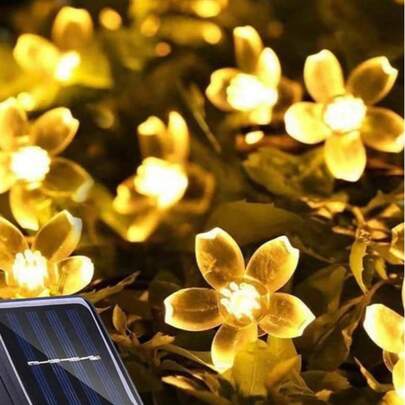 5米/7米，8种闪烁模式，花园灯，适用于花园、露台、庭院、墙壁、树木、阳台和家居装饰，营造梦幻般的灯光效果